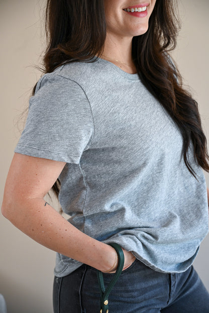 Austin Avenue Oversized Tee - Fog