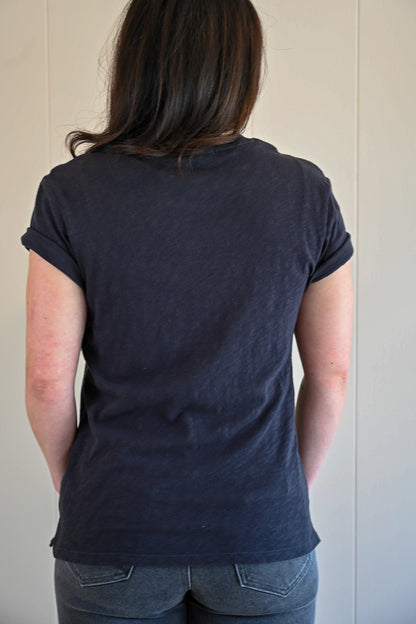 Austin Avenue Oversized Tee - Storm