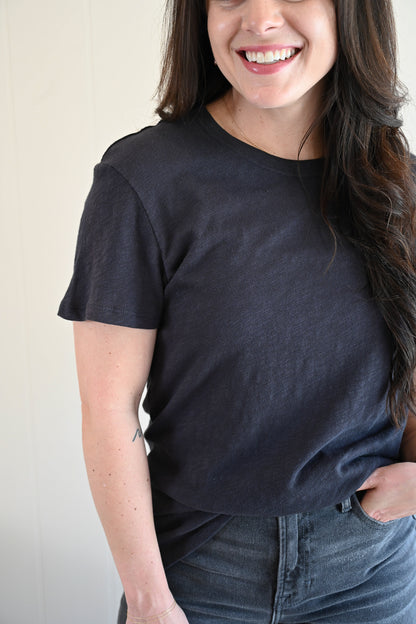 Austin Avenue Oversized Tee - Storm