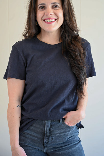 Austin Avenue Oversized Tee - Storm