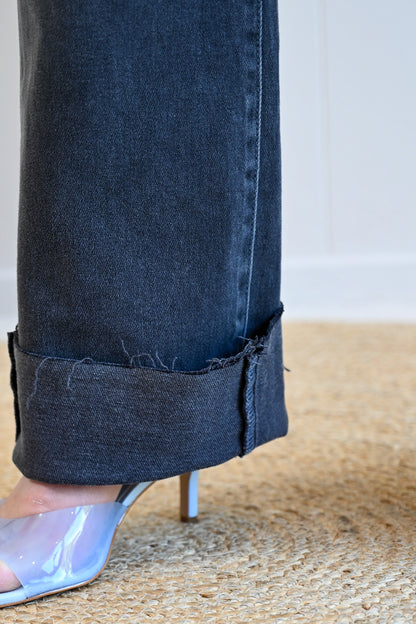 Day Circle Dark Gray Straight Leg Jeans
