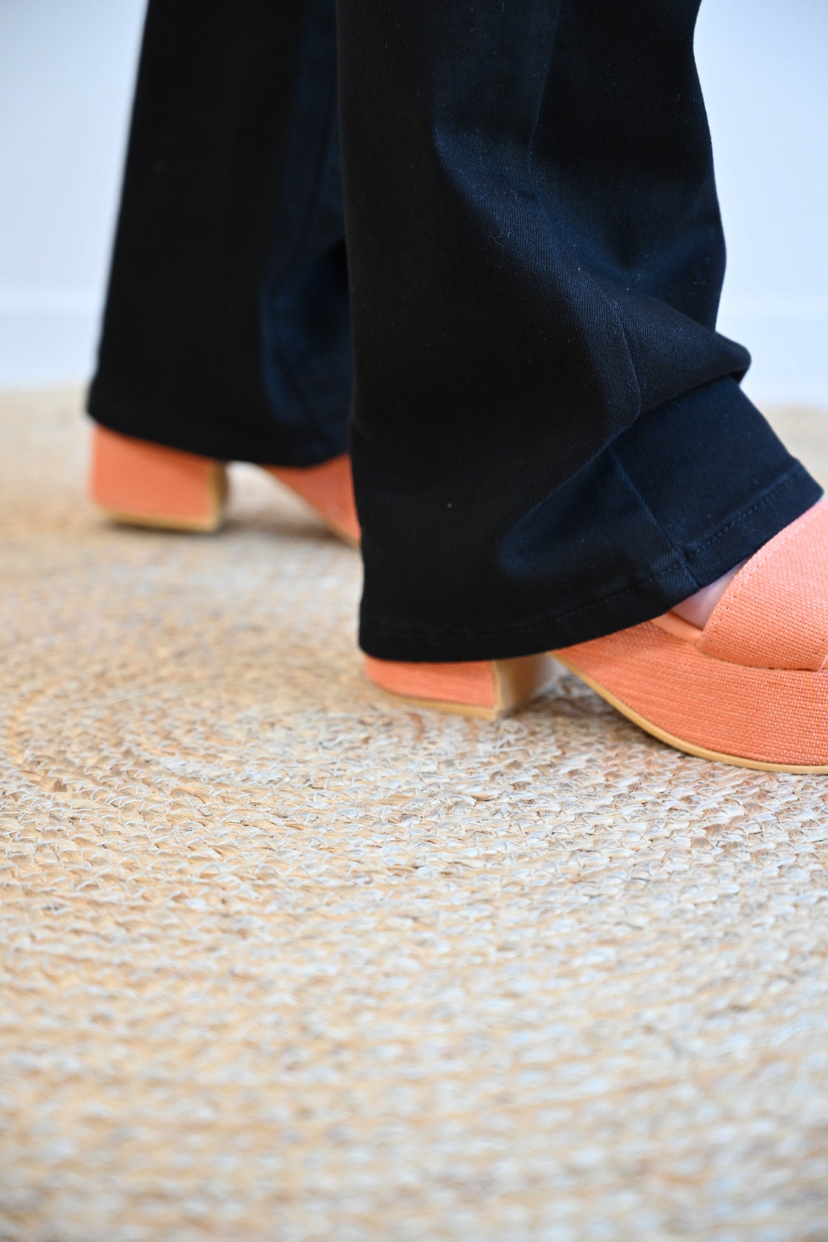 Patterson Lane Straight High Rise Black Denim