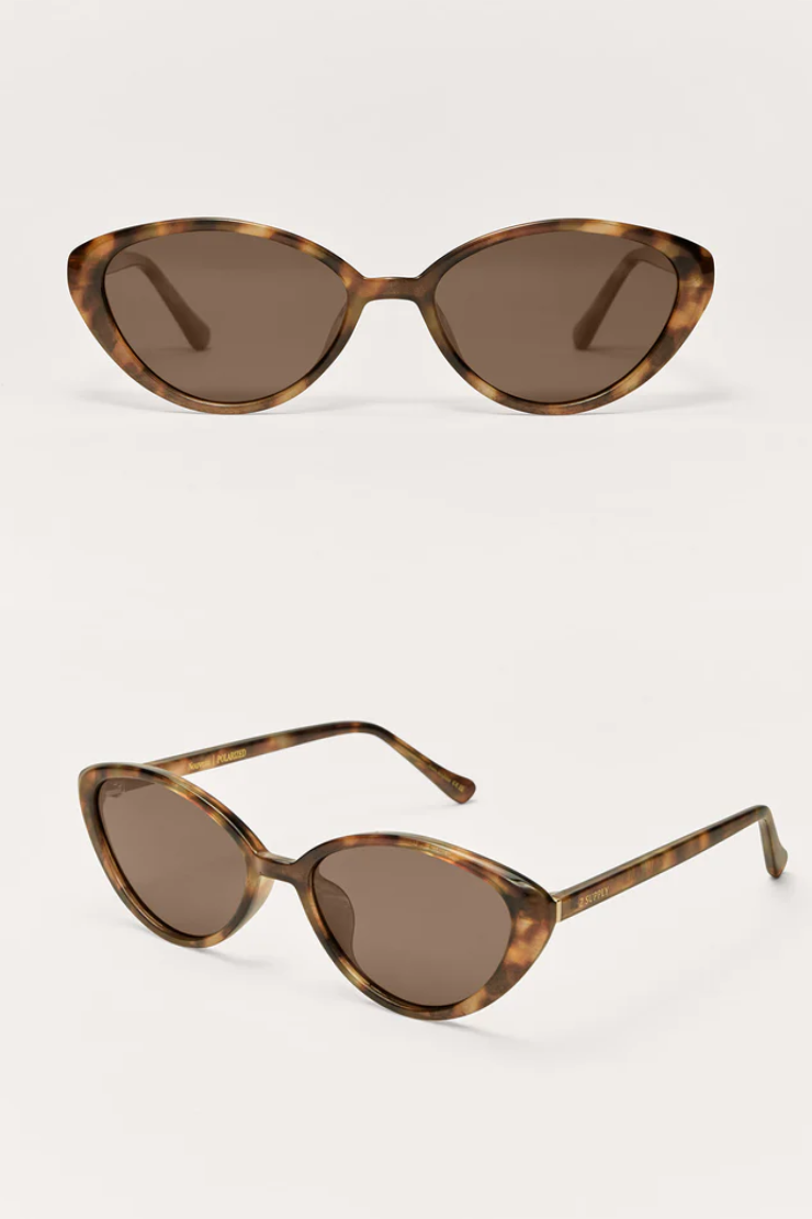 Grove Sunglasses - Cat Eye Brown Tortoise