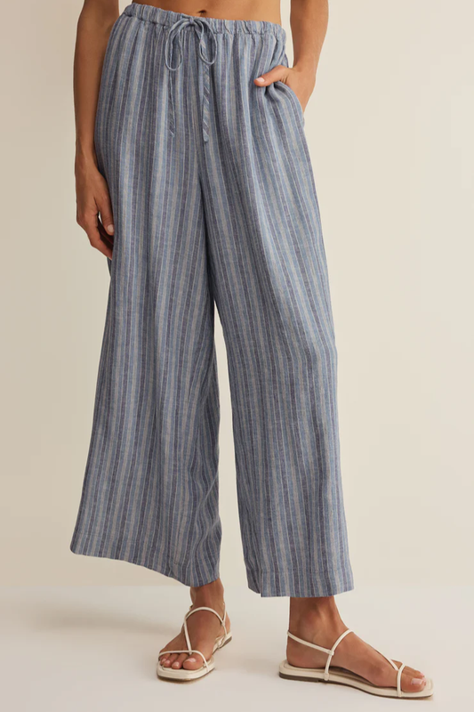 Petra Stripe Linen Pant