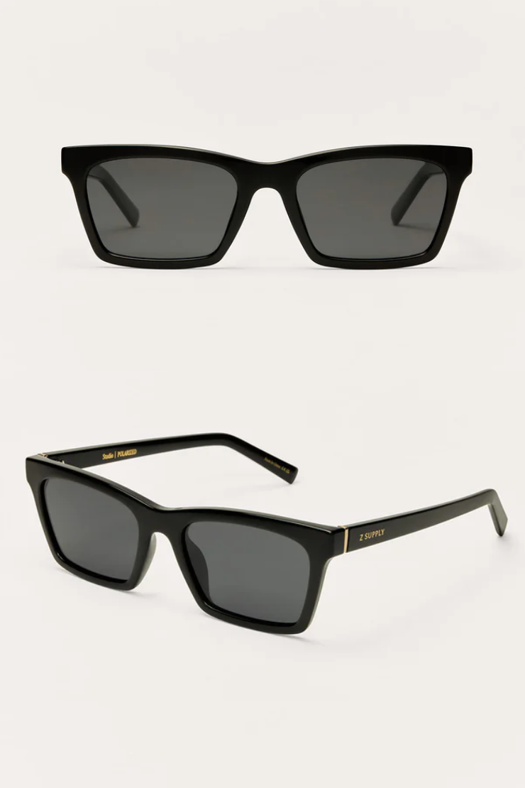 Grove Sunglasses - Polished Black