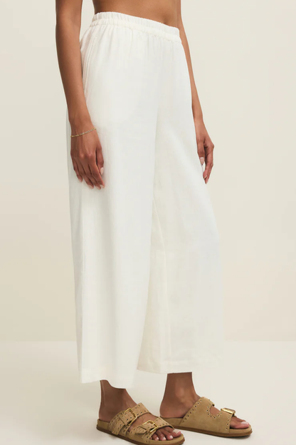 Central Avenue Linen Pant - Cloud