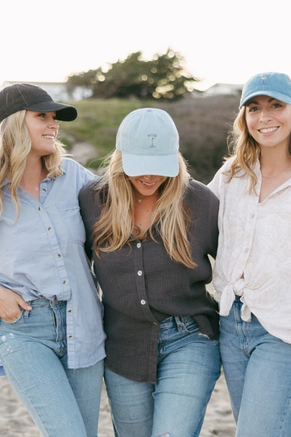 Margarita Denim Hats by Salty Moms Club