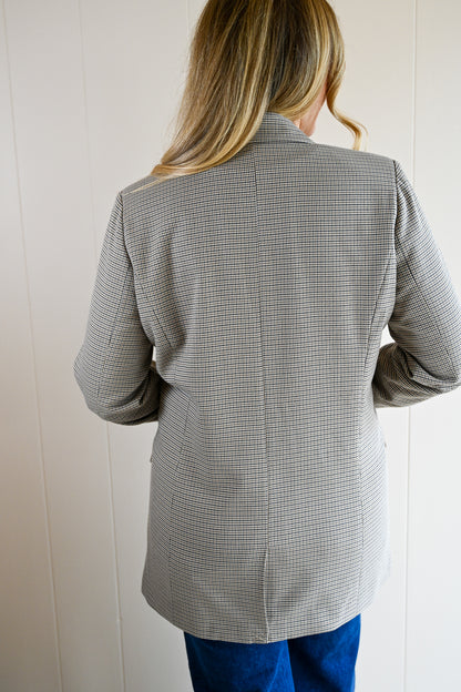 Monarch Lane Houndstooth Blazer