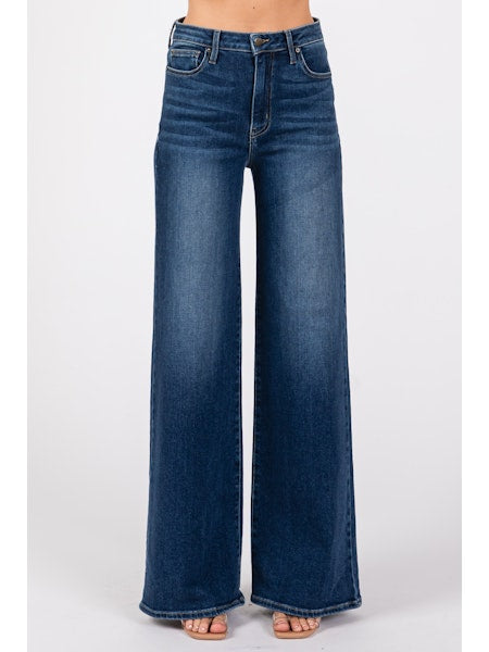Workman Place Wide Leg Jeans Dark Wash