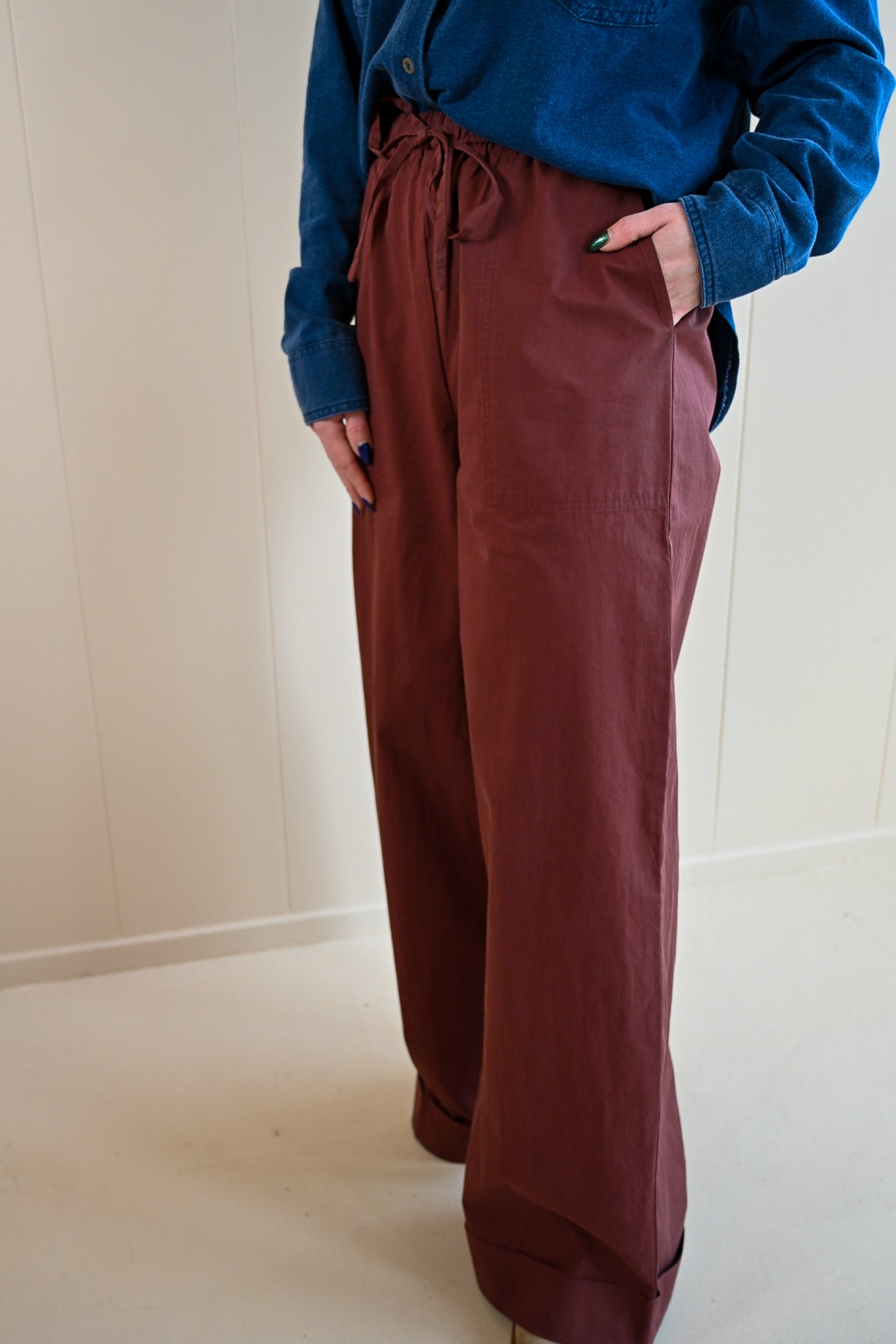 Naiad Street Wide Leg Trousers