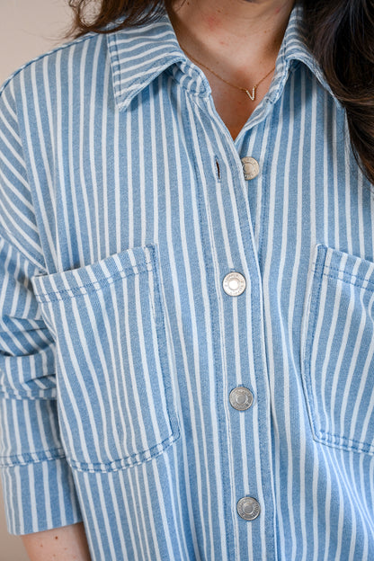 Beacon Knit Jacket - Stripe