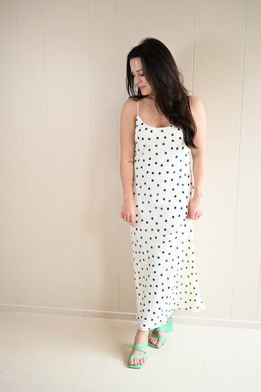 Lobos Avenue Poka Dot Dress