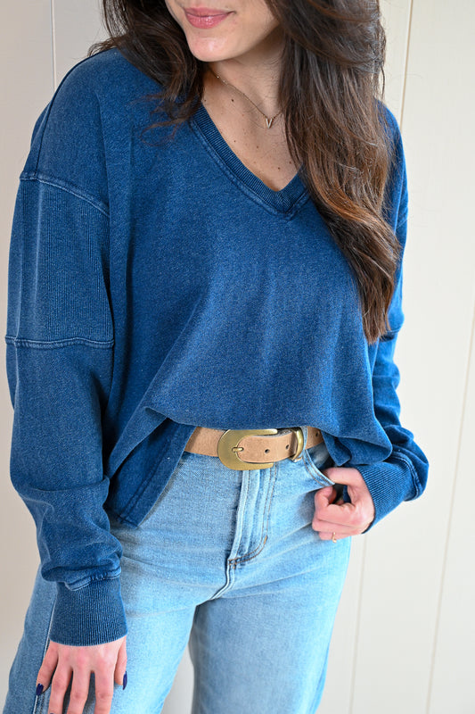Kenet Place Denim Top
