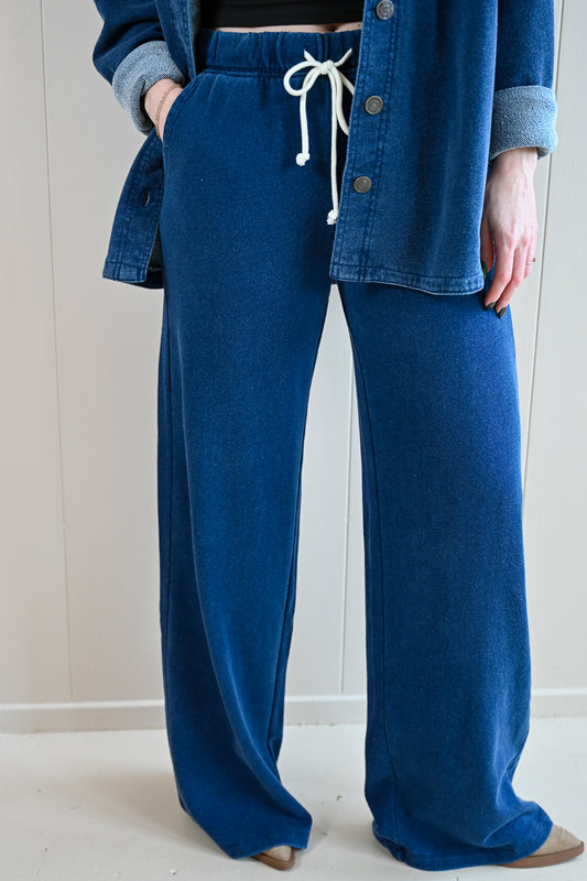 Benito Denim Pant - Ocean