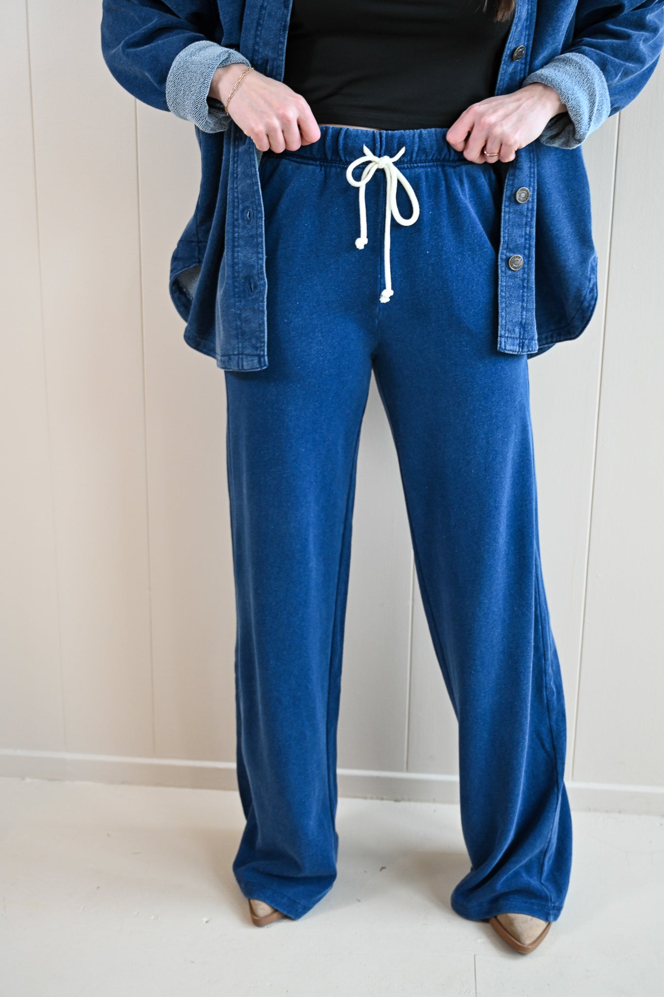 Benito Denim Pant - Ocean