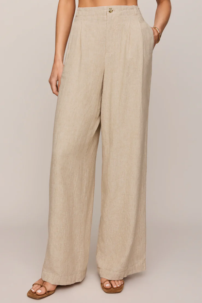 Balboa Avenue Linen Trouser