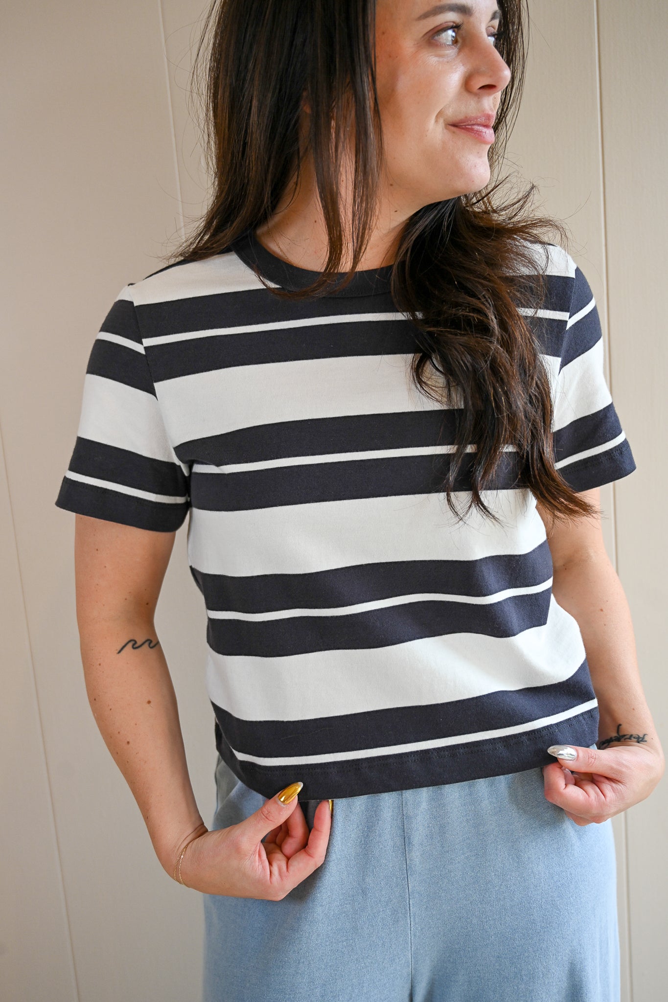 Shafter Avenue Stripe Tee