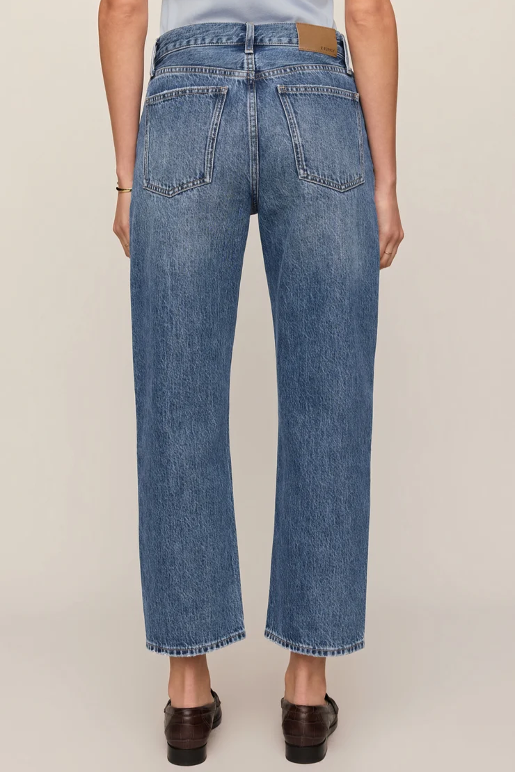 Pine Garden Medium Wash Ankle Denim