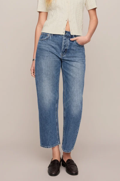 Pine Garden Medium Wash Ankle Denim