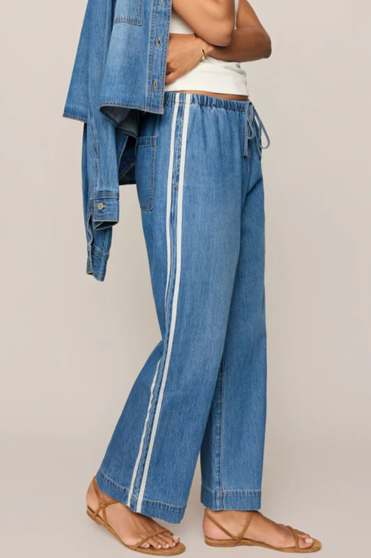 Acorn Court Denim Track Pants