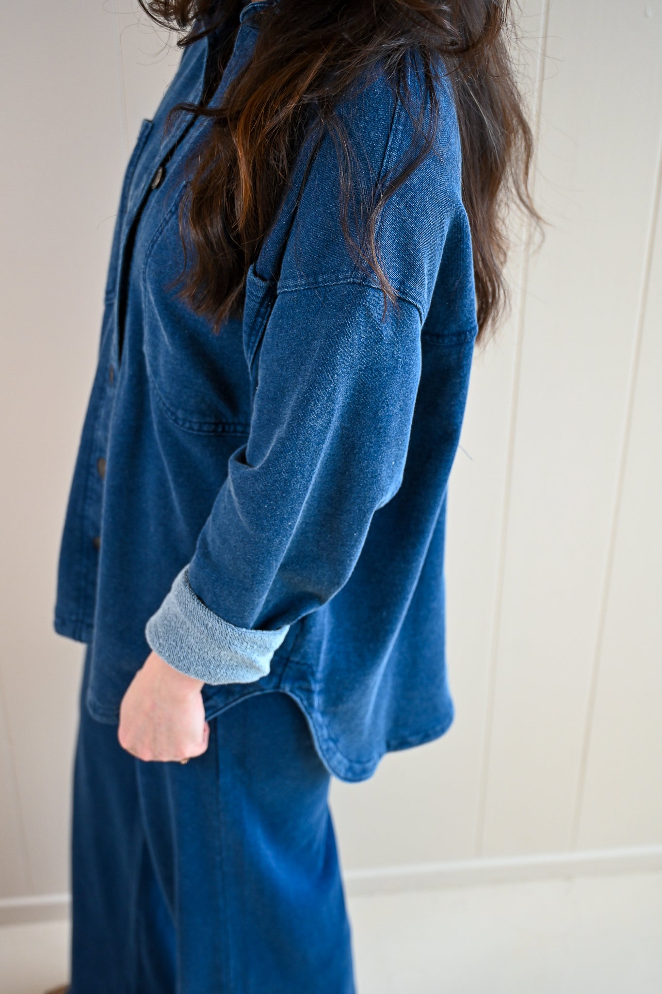 Beacon Knit Jacket - Ocean