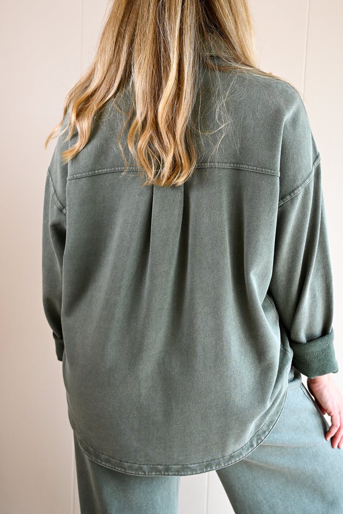 Beacon Knit Jacket - Olive