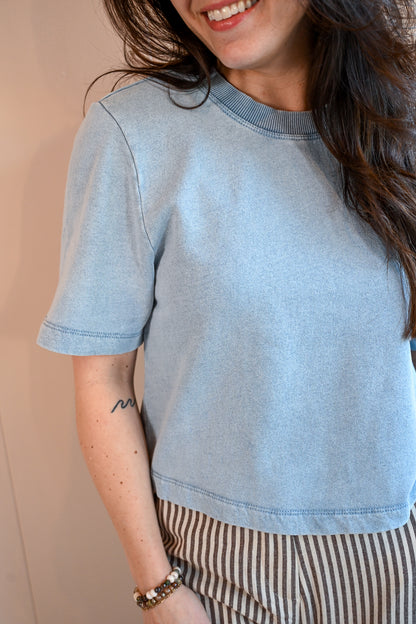 Forest Lodge Denim Top