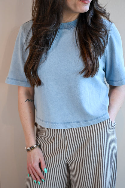 Forest Lodge Denim Top