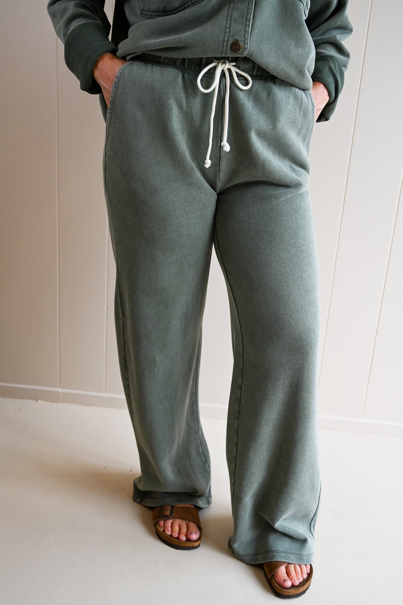 Benito Knit Pant - Olive