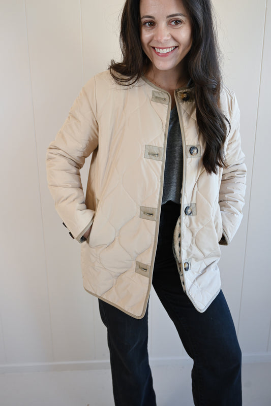 Pearl Street Reversible Sherling Jacket