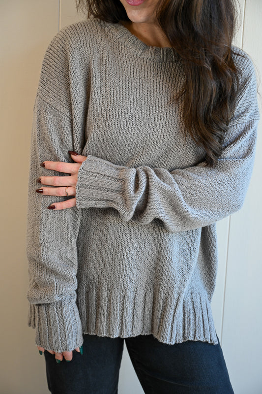 Clyte Knit Sweater - Fog