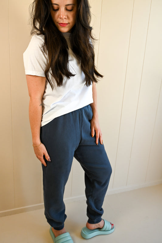 Wave Label - Jogger Pant - Ocean
