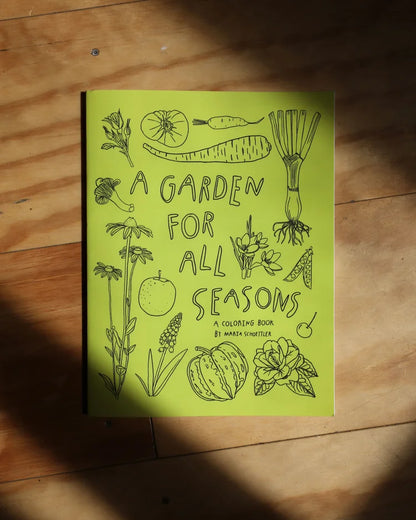 Maria Schoettler : A Garden for all Season Coloring Book