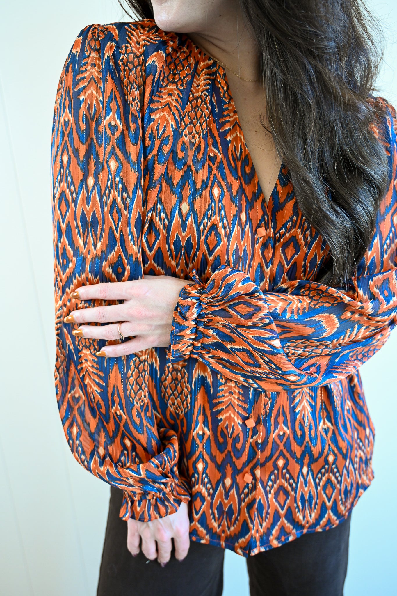 Acacia Street Button-Up Top