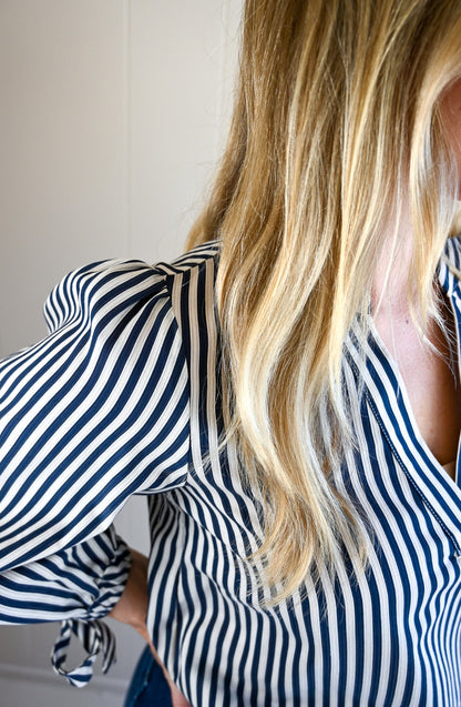 Heather Lane Stripe Blouse