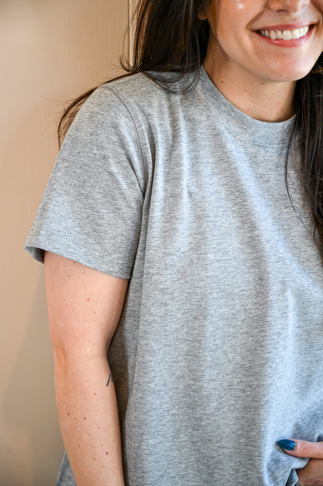 Gate Street Crew Neck Tee - Fog
