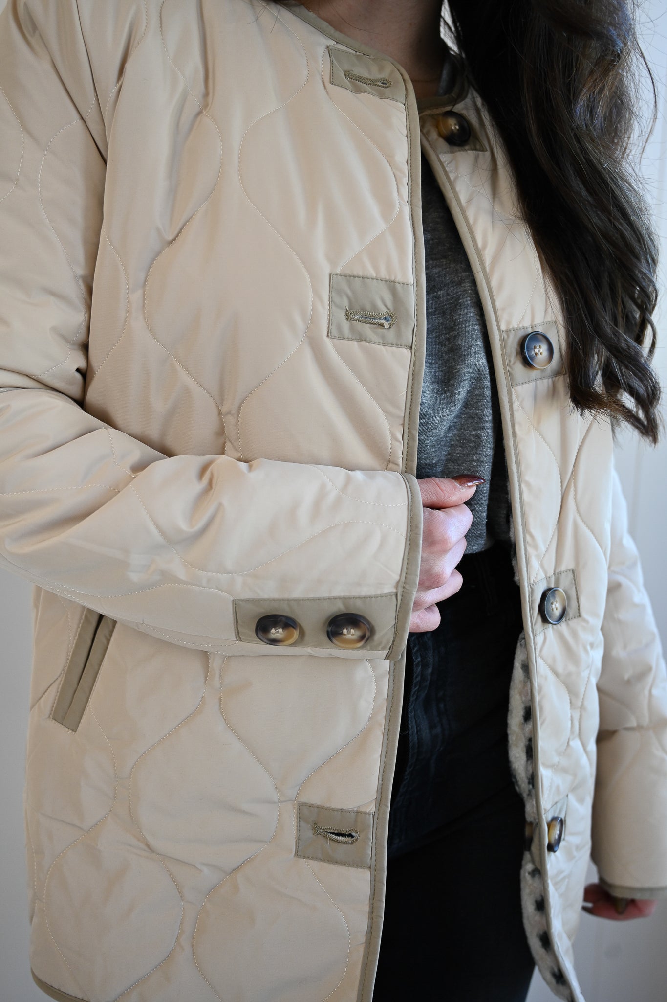 Pearl Street Reversible Sherling Jacket