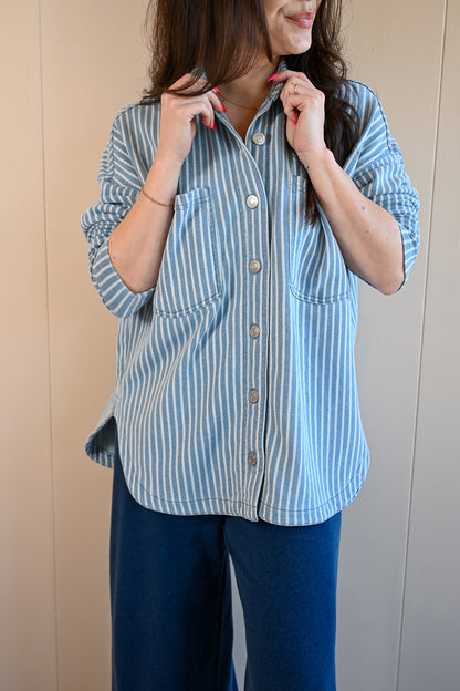 Beacon Knit Jacket - Stripe