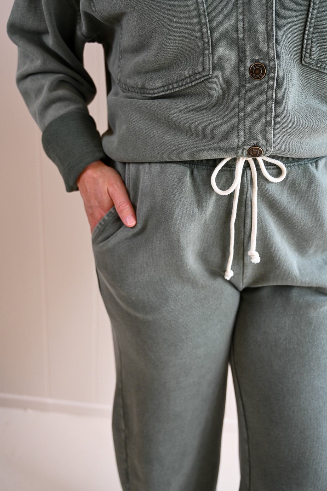 Benito Knit Pant - Olive