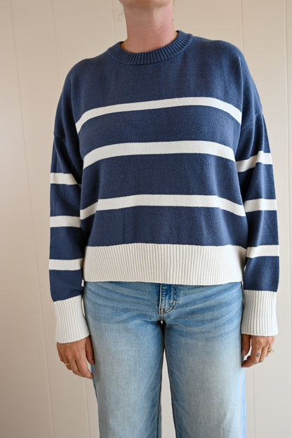 Companion Stripped Sweater
