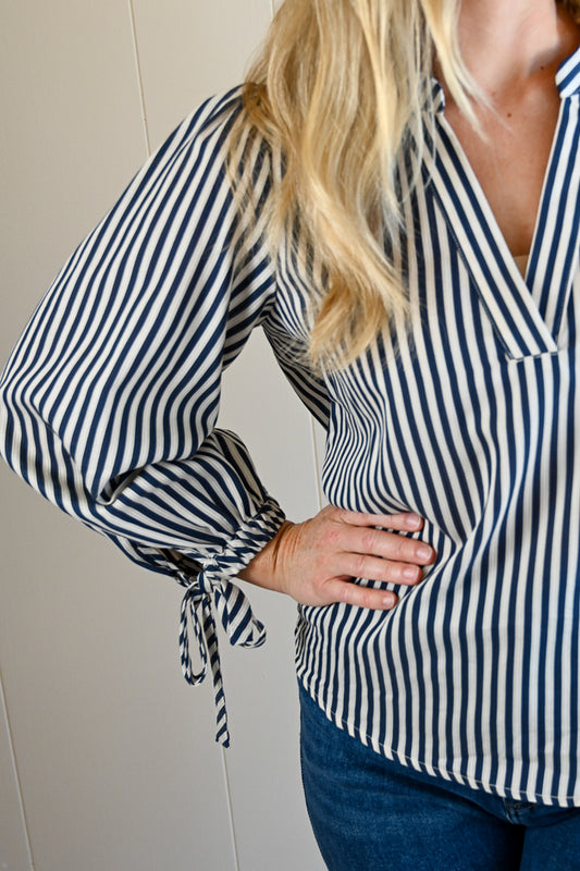 Heather Lane Stripe Blouse