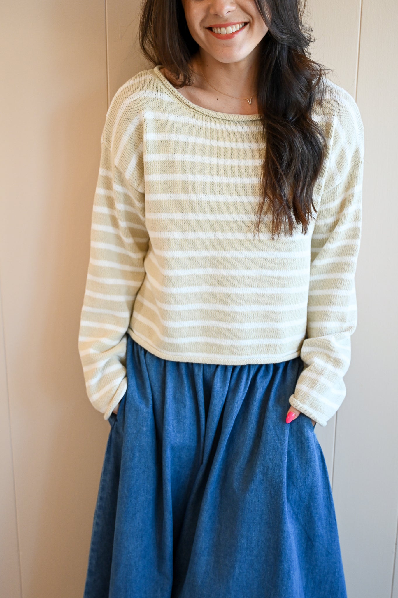 Chestnut Street Striped Sweater