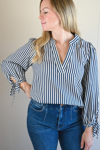 Heather Lane Stripe Blouse