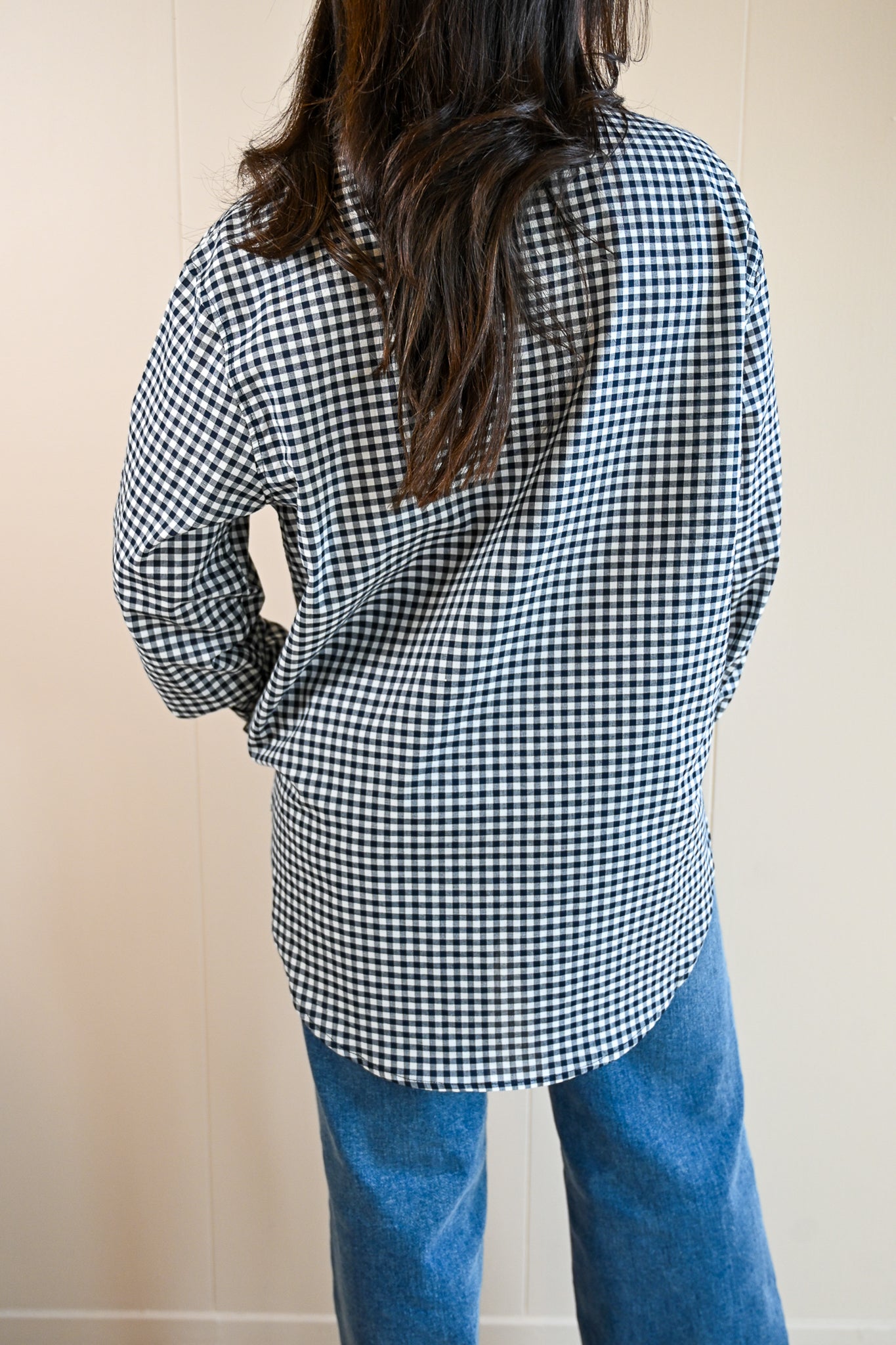 Sage Court Gingham Button Up