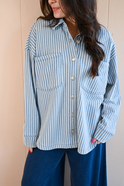 Beacon Knit Jacket - Stripe