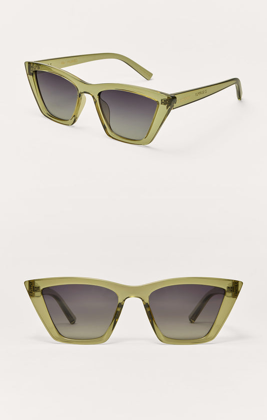Grove Sunglasses - Crystal Olive